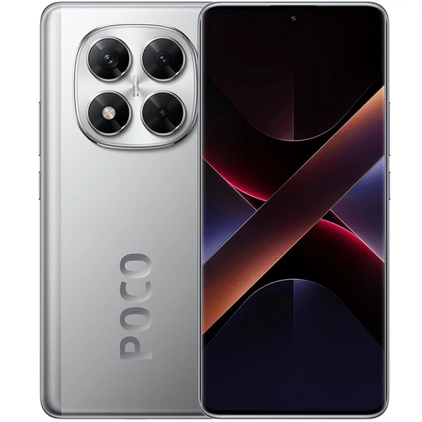 Xiaomi Poco X7 256GB 8GB 5G ezüst (silver) Dual Sim kártyafüggetlen okostelefon