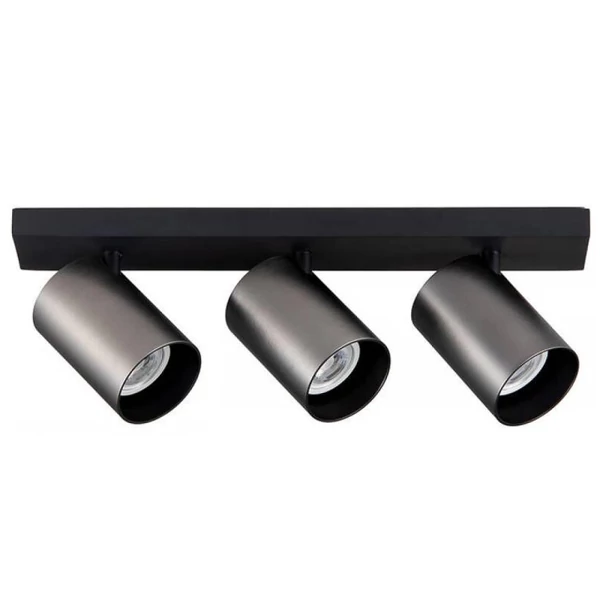 Yeelight Smart Spotlight Color Black 3x - Háromizzós RGB LED mennyezeti okosizzós fekete szpotlámpa szett (YLDDL-0085-B)