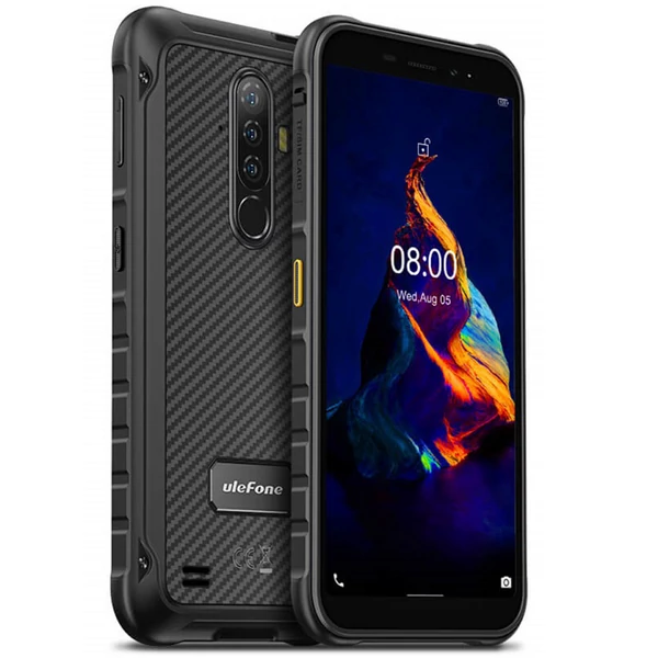 Ulefone Armor X8 64GB 4GB fekete (black) Dual Sim kártyafüggetlen okostelefon