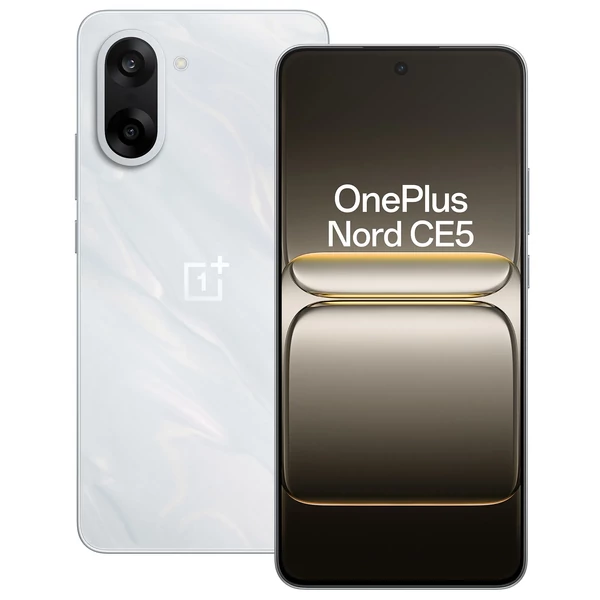 OnePlus Nord CE5 5G Dual Sim 8GB RAM 256GB márvány (marble mist) kártyafüggetlen okostelefon