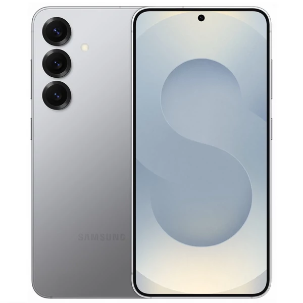 Samsung Galaxy S25 S931 5G Dual Sim 12GB RAM 512GB ezüst (silver shadow) kártyafüggetlen okostelefon