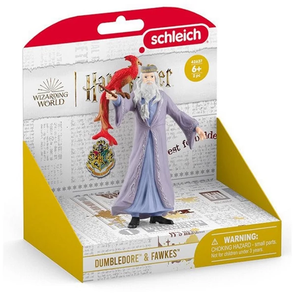 Schleich: Harry Potter Dumbledore és Fawkes figura szett (42637)