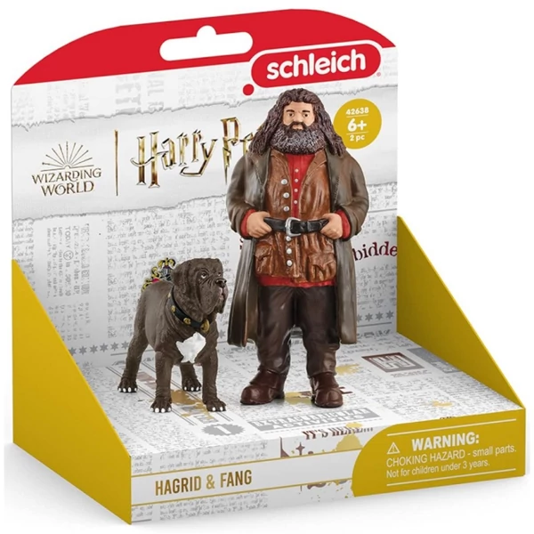 Schleich: Harry Potter Hagrid és Agyar figura szett (42638)