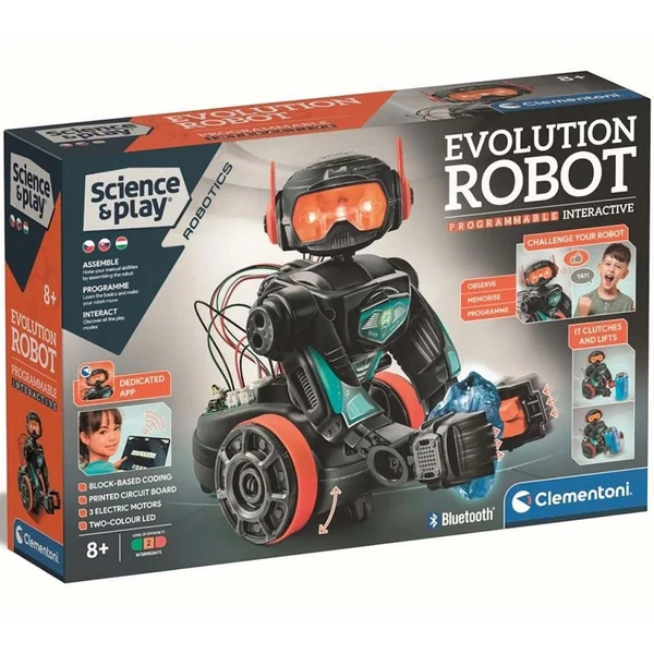 Science & Play: Evolution robot - Programozható játékrobot - Clementoni