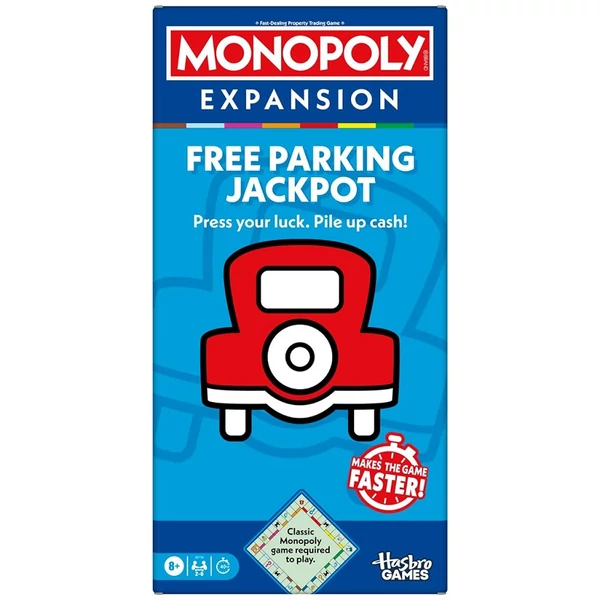Monopoly: Free Parking Jackpot kiegészítő pakli - Hasbro