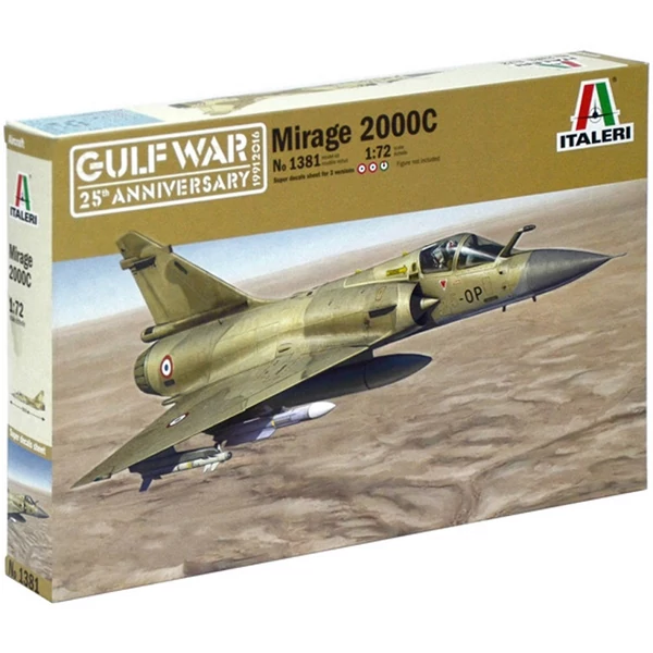 Italeri 1/72 Mirage 2000C vadászrepülőgép makett
