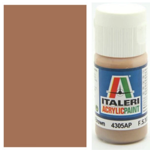 Italeri Flat Light Brown (4305AP) - Matt világos barna makett festék 20ml