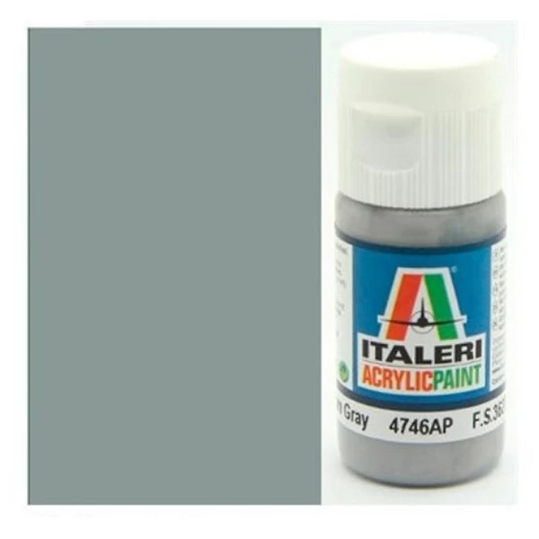 Italeri Flat Medium Grey (4746AP) - Matt középszürke makett festék 20ml