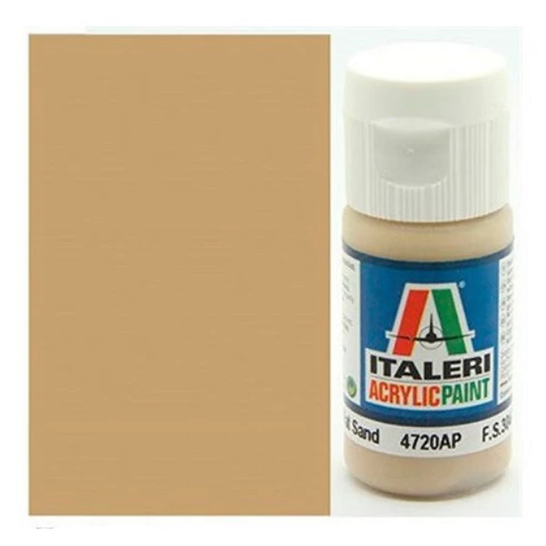 Italeri Flat Sand (4720AP) - Matt homokszínű makett festék 20ml