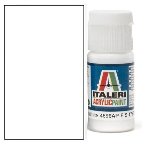 Italeri Gloss White (4696AP) - Fényes fehér makett festék 20ml