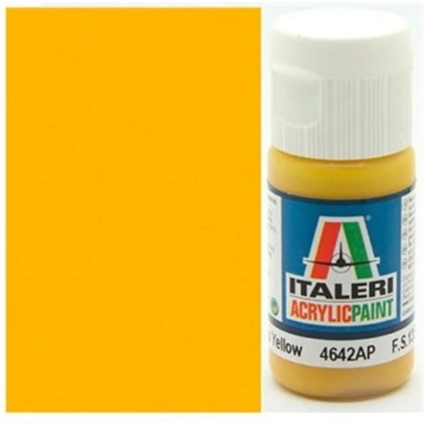 Italeri Gloss Yellow (4642AP) - Fényes sárga makett festék 20ml