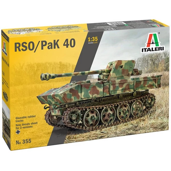 Italeri: 1/35 RSO/PaK 40 páncélvadász makett
