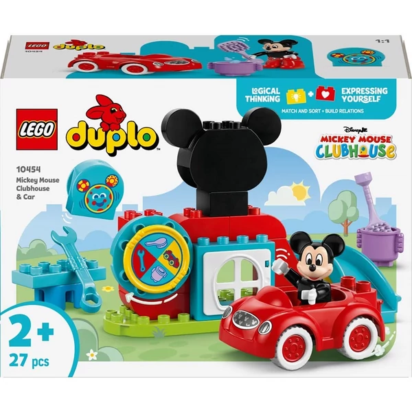 LEGO® DUPLO®: Mickey egér játszótere és autója (10454)