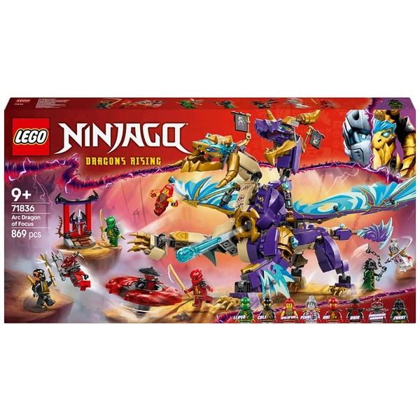 LEGO® Ninjago: A koncentráció rangos sárkánya (71836)