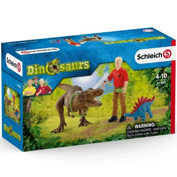 Schleich: Tyrannosaurus Rex támadás szett (41465)