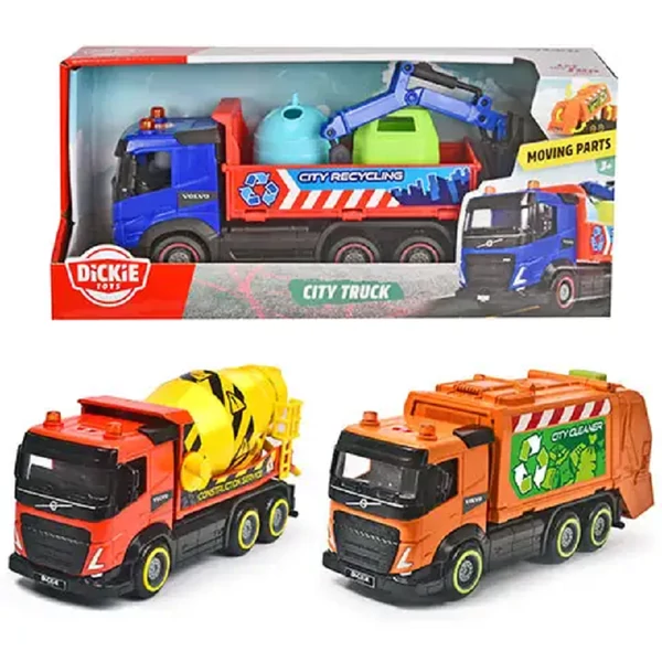 City Truck városi munkagépek háromféle változatban - Simba Toys