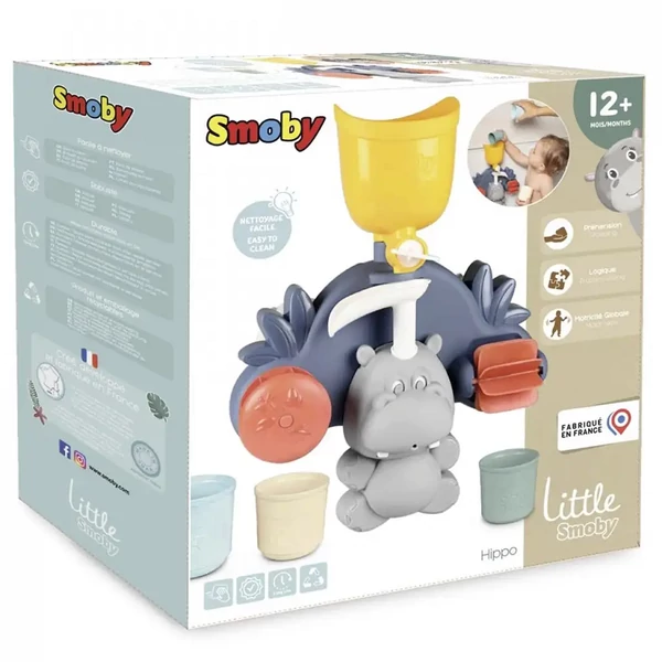 Little Smoby: Kis víziló fürdőjáték - Simba Toys
