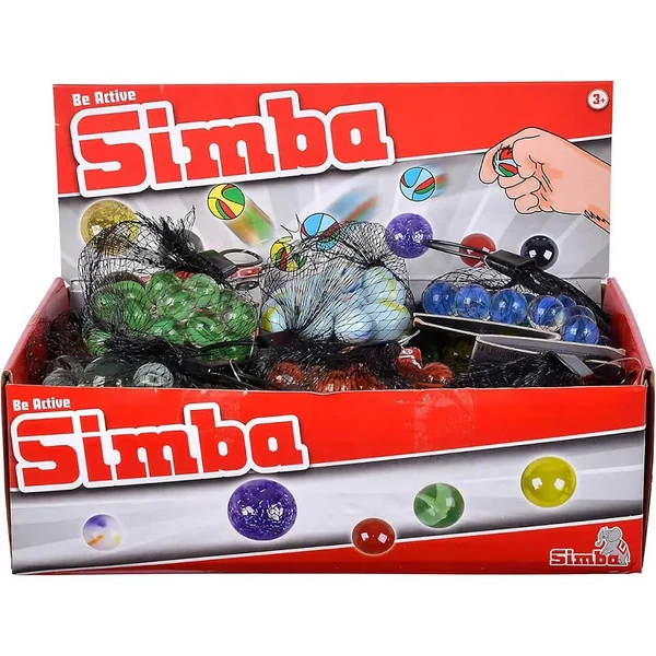 Üveggolyó szett 21db-os többféle változatban - Simba Toys