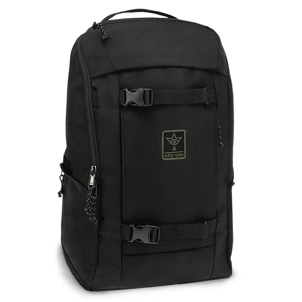 Ars Una: Cordura Black AU-15 iskolatáska, hátizsák 28x48x19cm