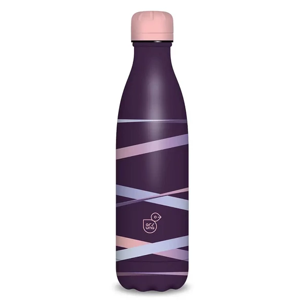 Ars Una: Ribbon purple duplafalú fémkulacs 500ml
