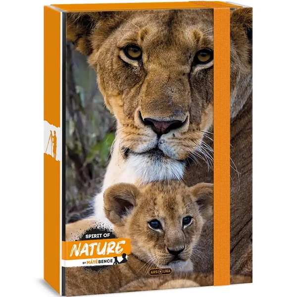 Ars Una: Spirit of Nature Oroszlán A/4 füzetbox