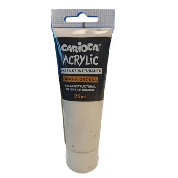 Acrylic durva szemű akril strukturáló paszta 75ml - Carioca