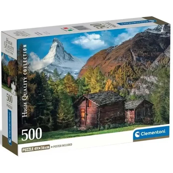 Bájos Matterhorn HQC 500 darabos puzzle - Clementoni