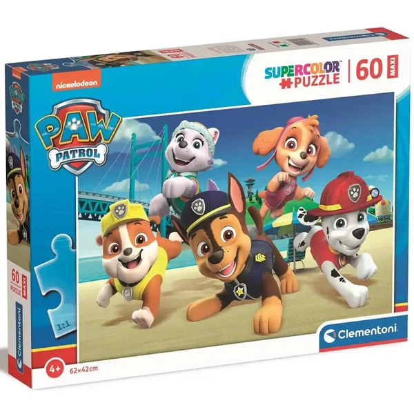 Mancs őrjárat: Maxi Super Color Puzzle 60 darabos - Clementoni