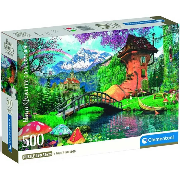 Mesebeli táj HQC 500 darabos puzzle - Clementoni