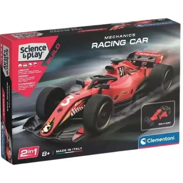 Science & Play: Mechanikai műhely - Formula 1 versenyautó - Clementoni