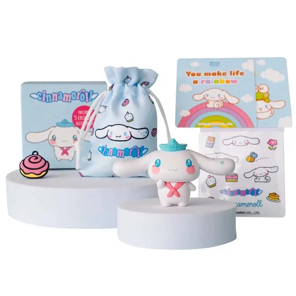 Hello Kitty: Cinnamoroll Figura Dobozban kiegészítőkkel 6cm