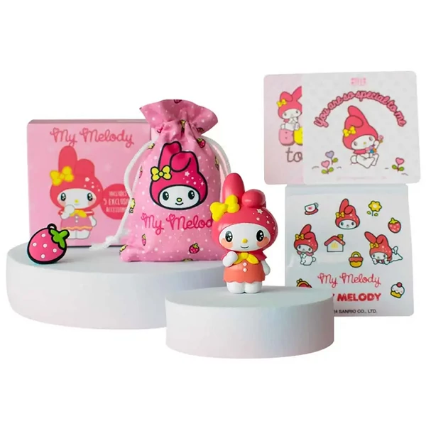 Hello Kitty: My Melody Figura Dobozban kiegészítőkkel 6cm