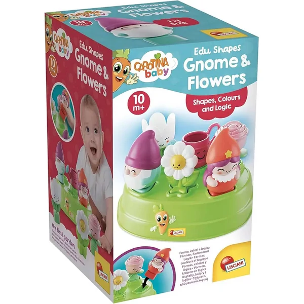 Carotina baby: Törpék és virágok formaillesztő játék - Lisciani