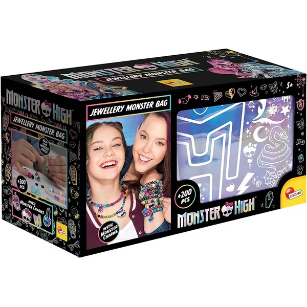 Monster High Rémszer ékszerkészítő szett Rémtáskában - Lisciani