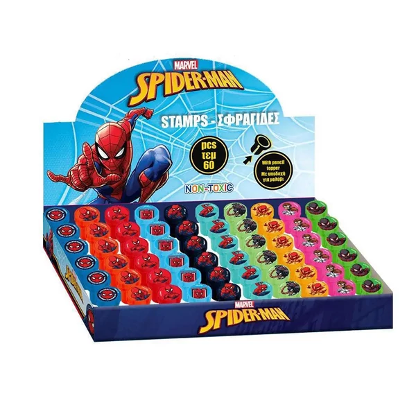 Luna: Pókember színes ceruzavég nyomda többféle változatban 1db