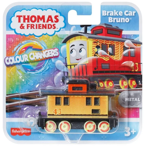 Fisher-Price: Thomas és barátai – Brake Car Bruno színváltós mozdony – Mattel