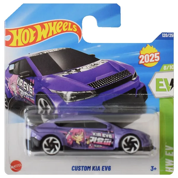 Hot Wheels: Custom Kia EV6 kisautó 1/64 - Mattel