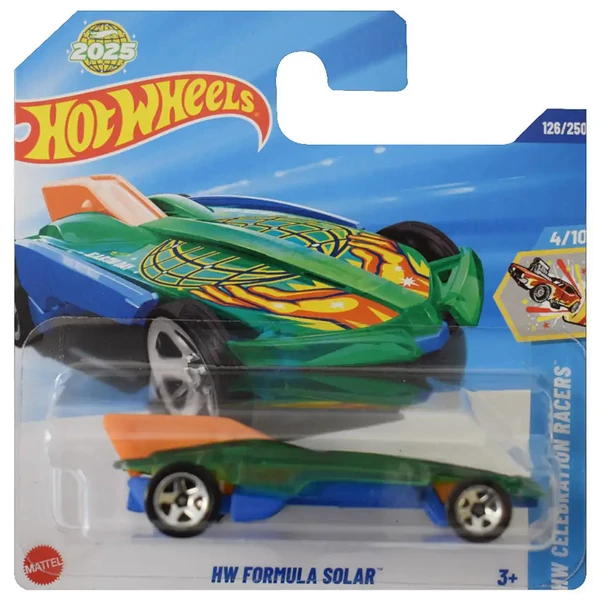 Hot Wheels: HW Formula Solar zöld-kék kisautó 1/64 - Mattel