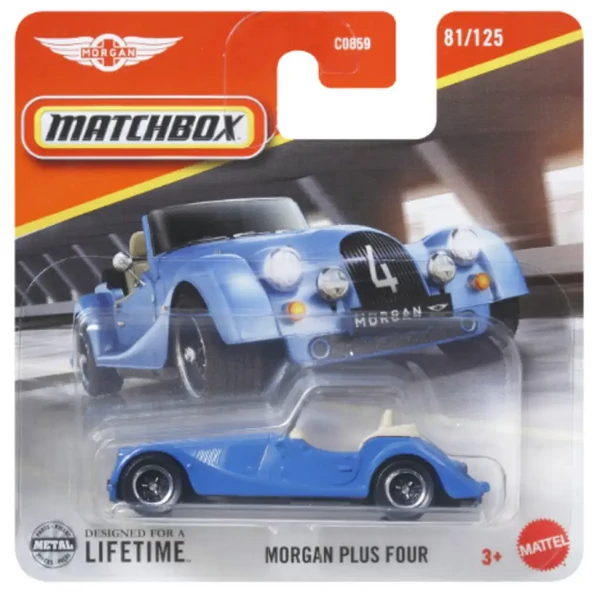 Matchbox: Morgan Plus Four kisautó 1/64 – Mattel