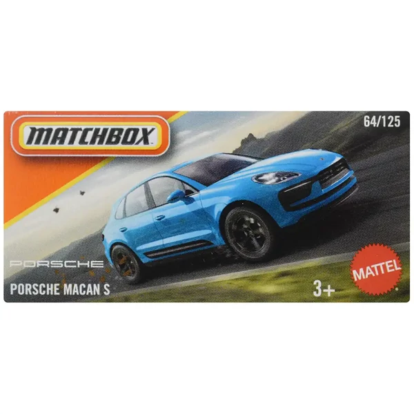Matchbox: Papírdobozos Porsche Macan S kisautó 1/64 - Mattel