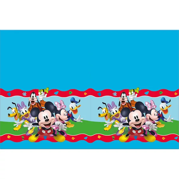 Mickey egér papír asztalterítő - 120x180cm