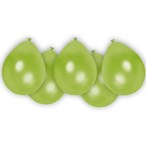 Zöld latex lufi 8db-os szett