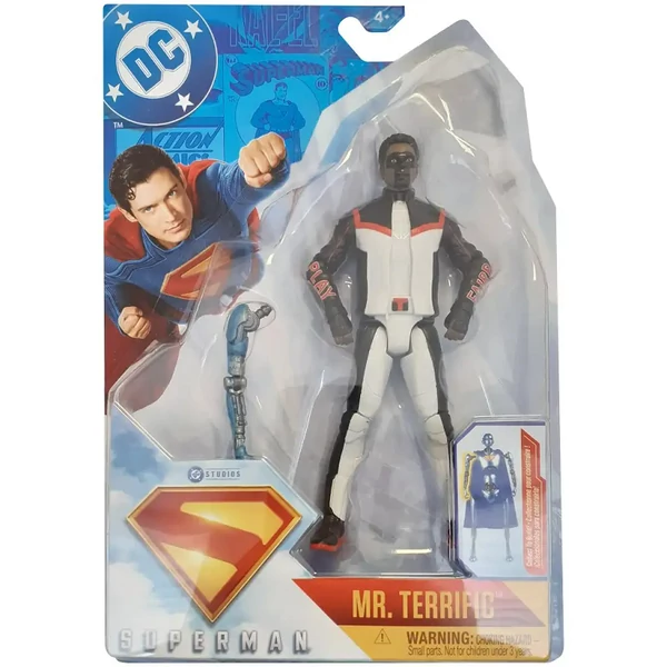 Superman: Mr. Terrific figura 15cm-es - Spin Master