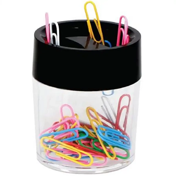 Spirit: Fekete műanyag gemkapocstartó