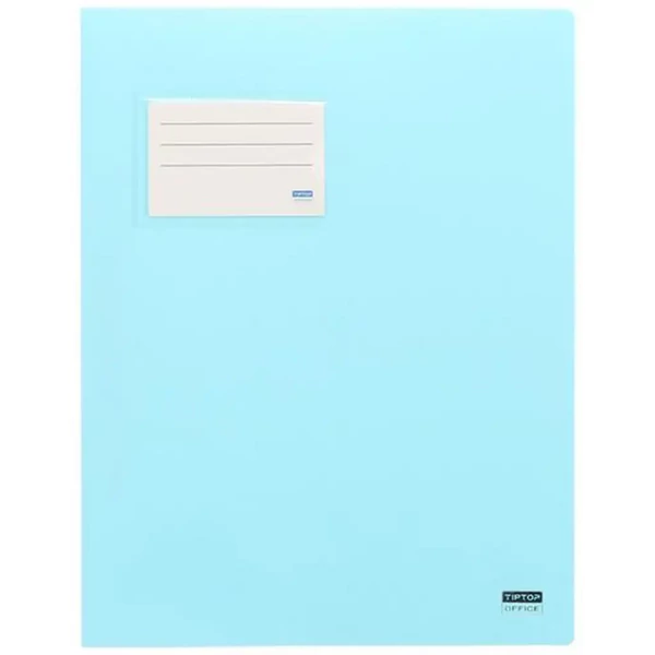 Spirit: Lefűző mappa kártyatartóval pasztell kék színben A4