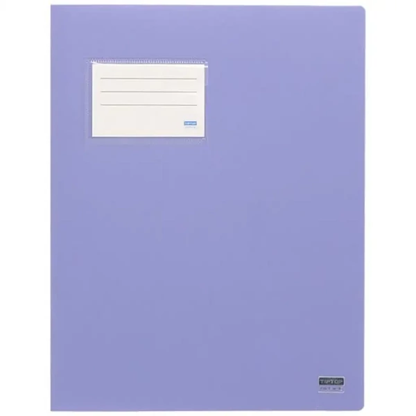 Spirit: Lefűző mappa kártyatartóval pasztell lila színben A4