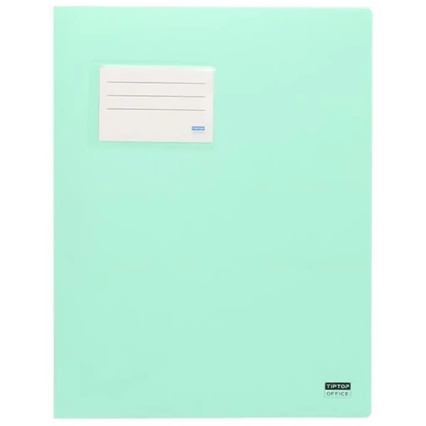 Spirit: Lefűző mappa kártyatartóval pasztell zöld színben A4