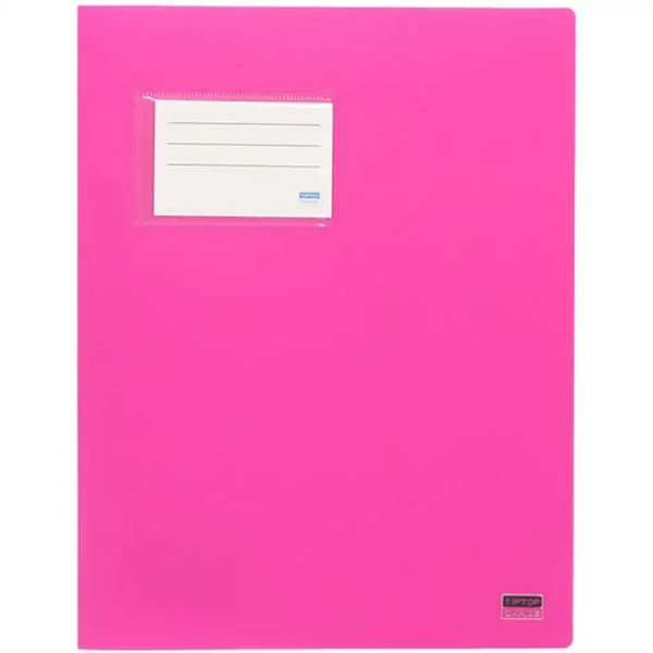 Spirit: Lefűző mappa kártyatartóval rózsaszín színben A4