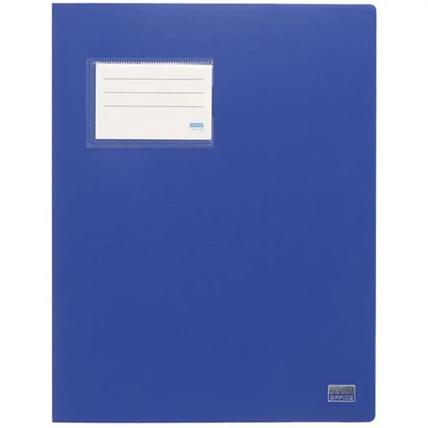 Spirit: Lefűző mappa kártyatartóval sötétkék színben A4