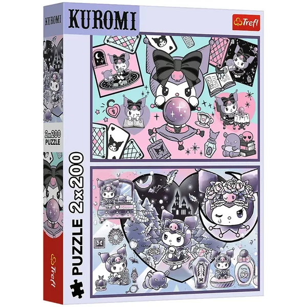 Kuromi varázslatos kalandok 2x200db-os puzzle - Trefl